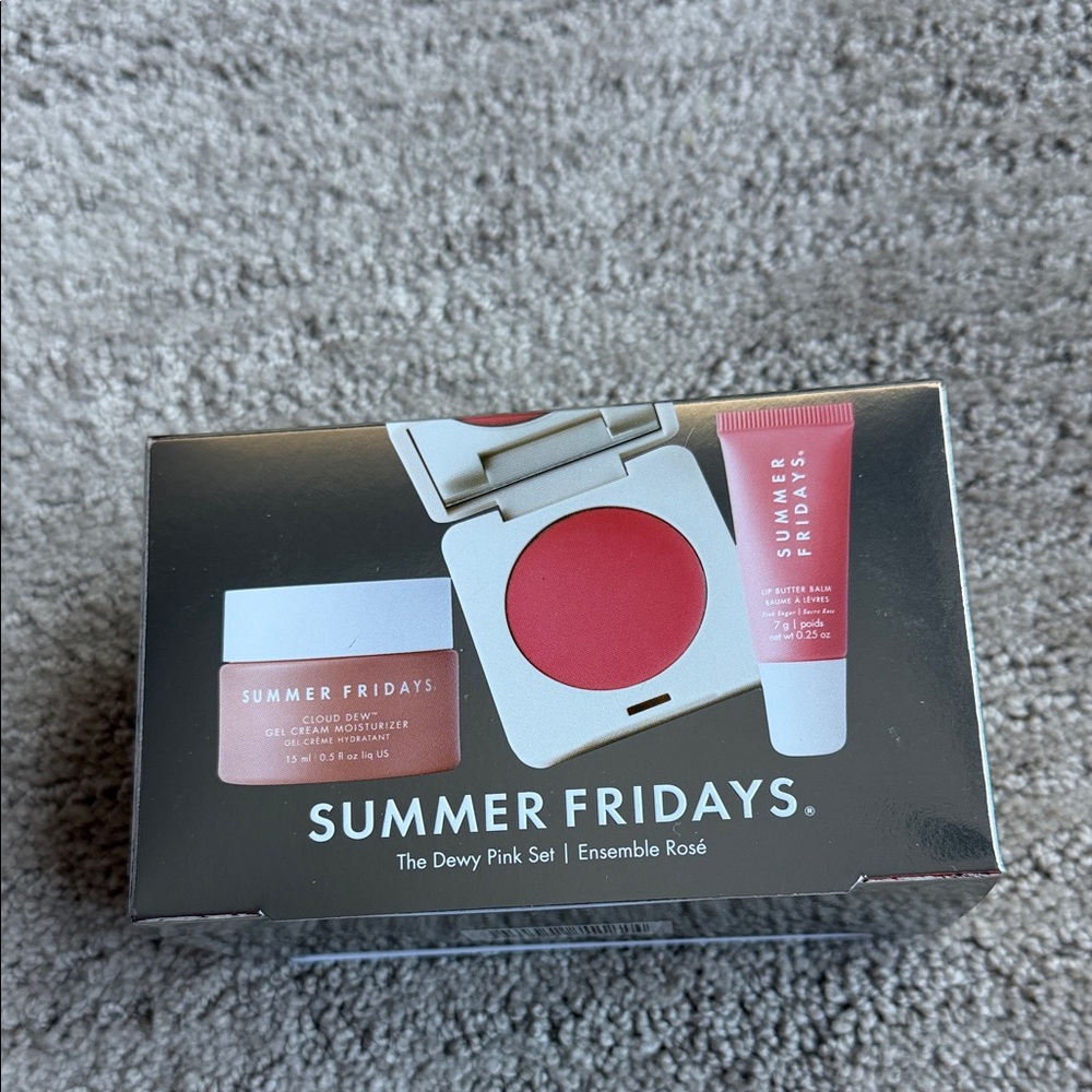 Summer Fridays Dewy Pink Set